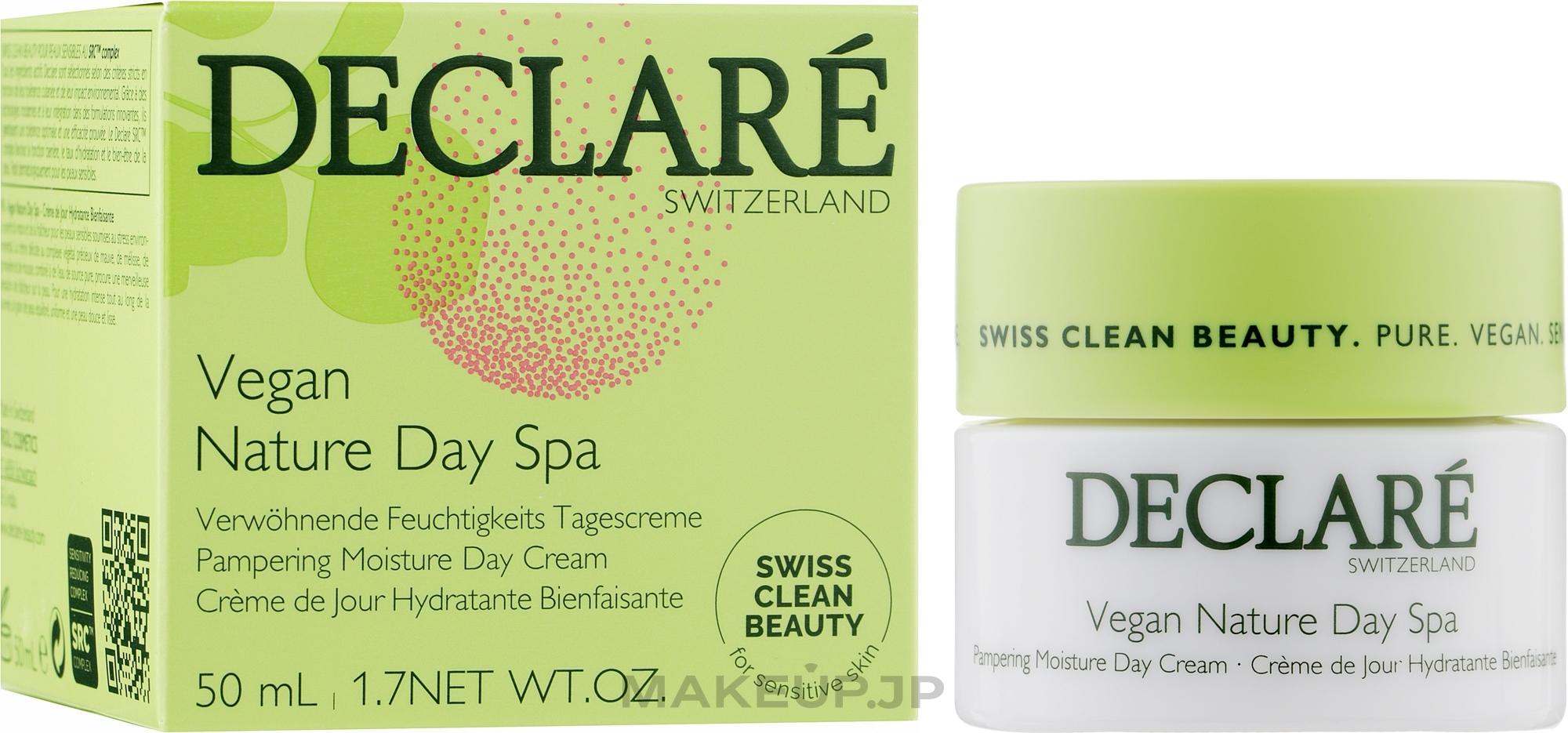 Moisturizing Day Face Cream - Declare Vegan Nature Day Spa — photo 50 ml