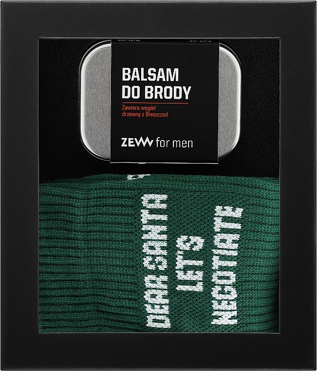 Set - Zew For Men (balm/80ml + socks) — photo N1