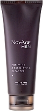 Fragrances, Perfumes, Cosmetics Face Cleanser and Scrub 2-in-1 - Oriflame NovAge Men Purifying & Exfoliating Cleancer