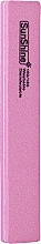 Fragrances, Perfumes, Cosmetics Straight Nail File, pink - SunShine S 100/180