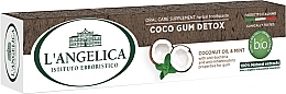 Gum Detox Toothpaste - L'Angelica Coconut Oil & Mint Detox Toothpaste — photo N1