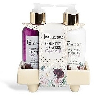 Beauty Set - IDC Institute Country Flowers (h/lot/200ml + soap/200ml) — photo N1