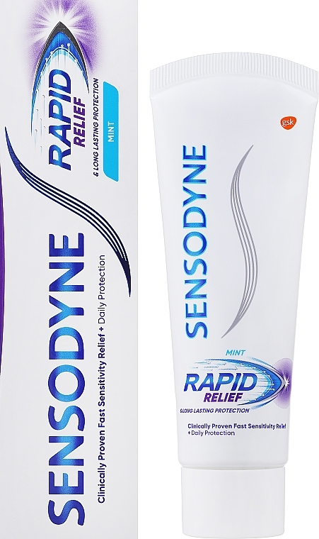 Quick Action Toothpaste - Sensodyne Rapid Relief — photo N3