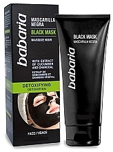 Fragrances, Perfumes, Cosmetics Face Black Mask - Babaria Detoxifying Black Mask