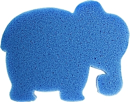 Fragrances, Perfumes, Cosmetics Kids Bath Sponge, blue elephant - Grosik Camellia Bath Sponge For Children