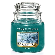 Fragrances, Perfumes, Cosmetics Candle in Glass Jar - Yankee Candle Icy Blue Spruce