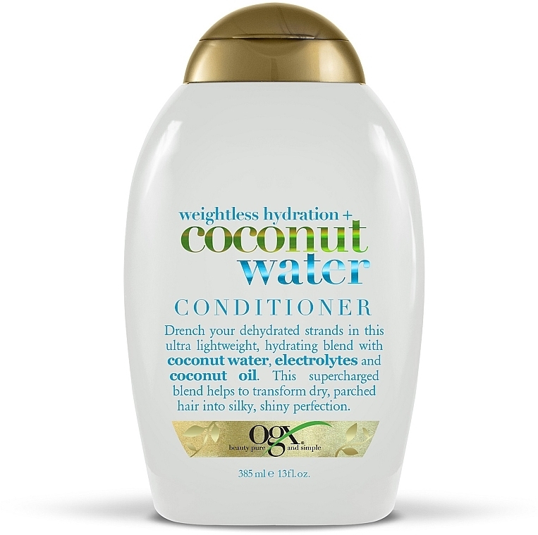 Hair Conditioner - OGX Weightless Hydration + Coconut Water Conditioner — photo N1