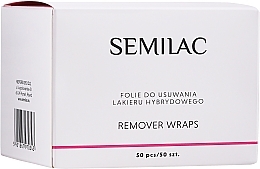Nail Polish Remover Foil - Semilac Remover Wraps — photo N3
