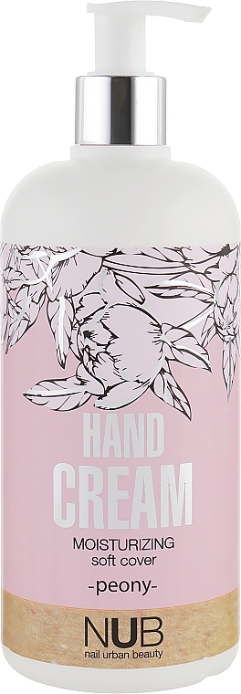 Moisturizing Hand Cream - NUB Moisturizing Hand Cream Peony — photo N3