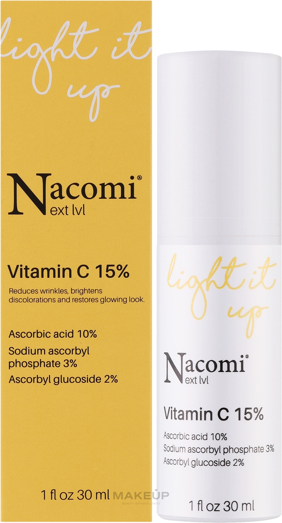 Vitamin C 15% Face Serum - Nacomi Next Level Vitamin C 15% — photo 30 ml