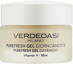 Fragrances, Perfumes, Cosmetics Purifying & Moisturizing Day & Night Face Gel - Verdeoasi Purefresh Gel Day&Night