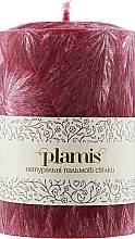 Fragrances, Perfumes, Cosmetics Decorative Palm Candle, ruby - Plamis