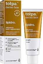 Fragrances, Perfumes, Cosmetics Nourishing Face Cream - Tolpa Dermo Face Lipidro Rich Nourishing Regenerating Cream