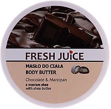 Fragrances, Perfumes, Cosmetics Body Butter "Chocolate & Marzipan" - Fresh Juice Body Butter Chocolate & Marzipan With Shea Butter