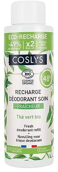 Green Tea & Aloe Vera Deodorant - Coslys Fresh Green Tea + Aloe Vera Deodorant Refill — photo N1