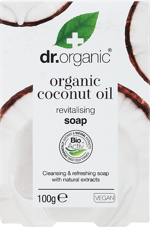 Coconut Oil Soap - Dr. Organic Bioactive Skincare Organic Virgin Coconut Oil Soap — photo N4