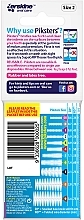 Interdental Brush, 2.0 mm, White, Pack of 10 - Piksters Interdental Brushes White Size 2 — photo N2