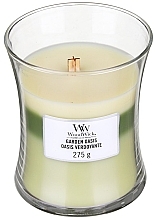 Fragrances, Perfumes, Cosmetics Scented Candle in Glass - WoodWick Hourglass Trilogy Candle Garden Oasis