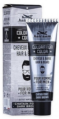 Moustache & Beard Color, dark-brown - Hairgum Coloration Color Dark Brown 3 — photo N1