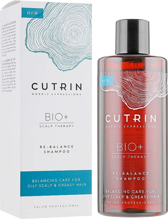 Balancing & Moisturizing Shampoo - Cutrin Bio+ Re-Balance Shampoo — photo N2