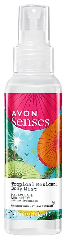 Body Mist - Avon Senses Tropical Mexican Body Mist — photo N1