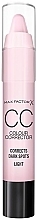 Fragrances, Perfumes, Cosmetics Face Corrector - Max Factor CC Colour Corrector Corrects Dark Spots Light