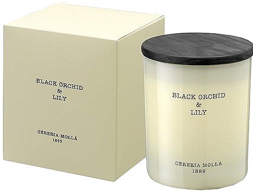 Cereria Molla Black Orchid & Lily - Scented Candle — photo N1