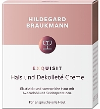 Neck & Décolleté Cream - Hildegard Braukmann Exquisit Neck And Decollete Cream — photo N2