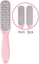 Metal Foot File, pink handle - Brushworks Metal Foot File — photo N2