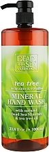 Fragrances, Perfumes, Cosmetics Liquid Soap with Dead Sea Minerals and Tea Tree Oil - Dead Sea Collection Tea Tree Hand Wash