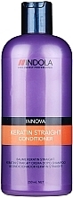 Fragrances, Perfumes, Cosmetics Straightening Conditioner - Indola Innova Keratin Straight Conditioner