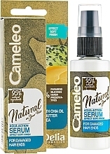 Fragrances, Perfumes, Cosmetics Hair Serum - Delia Cameleo Natural On Your Hair Aqua Action Serum