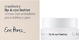 Lip & Eye Oil - Ere Perez Cranberry Lip & Eye Butter — photo N1