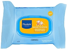 Fragrances, Perfumes, Cosmetics After Tan Wet Wipes - Mustela Bebe After Sun Wipes