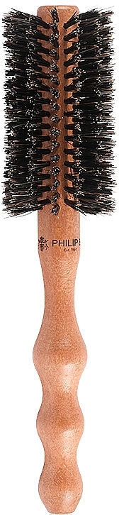 Medium Round Hair Brush, 55 mm - Philip B Round Hairbrush Medium 55 mm — photo N1