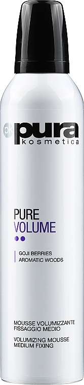 Medium Hold Modelling Mousse - Pura Kosmetica Shape Modelling Volume Mousse — photo N1