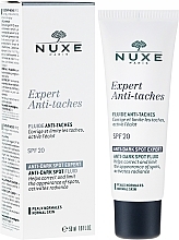 Fragrances, Perfumes, Cosmetics Lightening Anti Dark Spots Emulsion - Nuxe Expert Anti-Taches Anti-Dark Spot Fluid SPF20