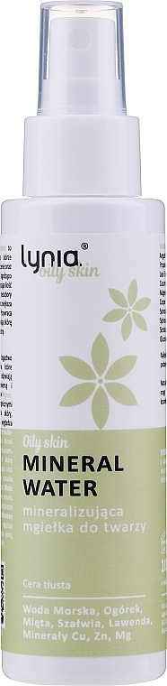 Mineral Water Spray for Oily Skin - Lynia Oily Skin Mineral Water — photo N1