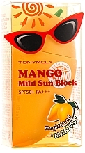 Fragrances, Perfumes, Cosmetics Sunscreen - Tony Moly Magic Food Mango Mild Sun Block SPF50+