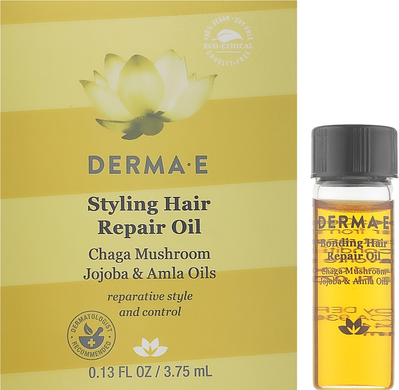 GIFT! Repairing Hair Styling Oil - Derma E Styling Hair Repair Oil (sample) — photo N1