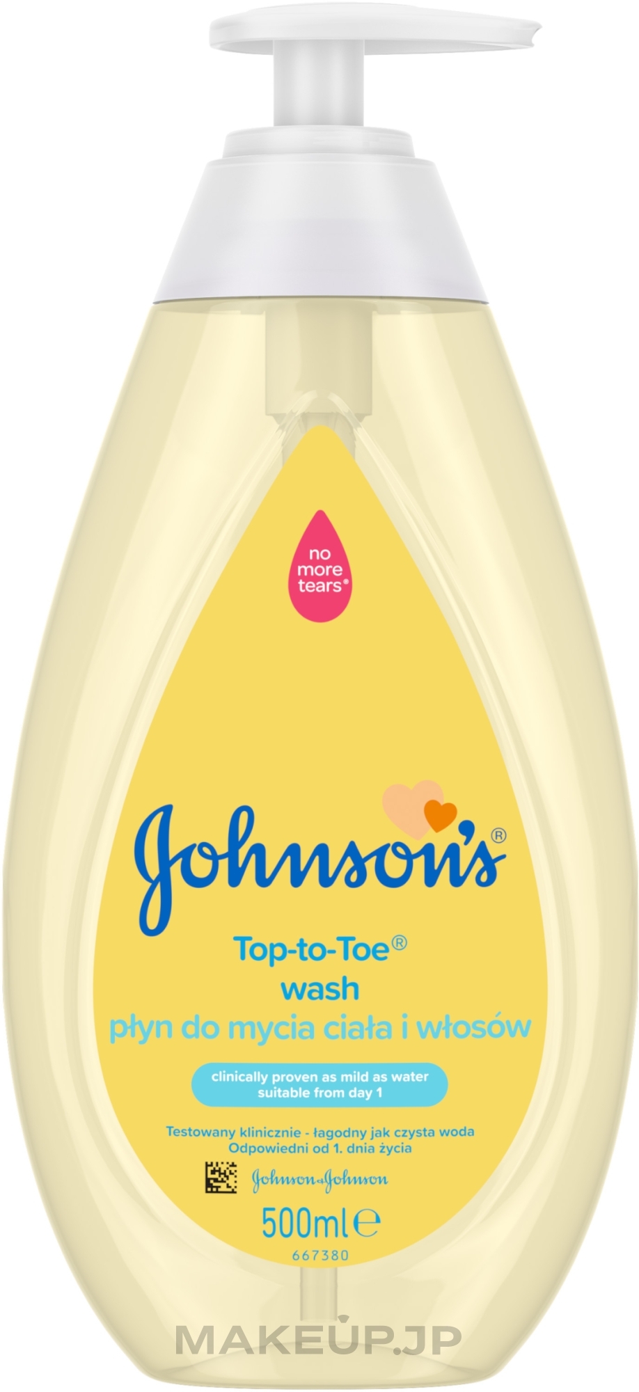 Wash Gel - Johnson's Baby Top-To-Toe Wash Gel — photo 500 ml