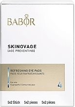 Fragrances, Perfumes, Cosmetics Moisturizing Eye Patch - Babor Skinovage Refreshing Eye Pads