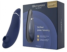 Fragrances, Perfumes, Cosmetics Vacuum Clitoral Stimulator, blue - Womanizer Premium 2 Blueberry