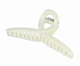 Claw Clip, XL 10.5 cm, white - Ecarla — photo N1