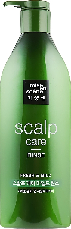 Repairing Conditioner for Sensitive Scalp - Mise En Scene Scalp Care Rinse — photo N1