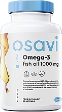 Fragrances, Perfumes, Cosmetics Omega-3 Fish Oil Capsules 1000mg, molecularly distilled - Osavi Omega-3 Fish Oil Molecularly Distilled