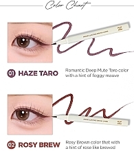 Eyeliner - Holika Holika Mood Lasting Brush Liner Tarose Collection — photo N3