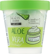 Fragrances, Perfumes, Cosmetics Aloe Vera Body Souffle Scrub - Beauty Derm Scrub-Souffle Aloe Vera