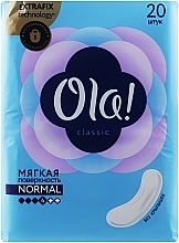 Sanitary Pads, 20 pcs - OLA! Classic Normal — photo N1