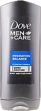 Fragrances, Perfumes, Cosmetics Cream-Gel "Hydration Balance" - Dove Hydration Balance Shower Gel